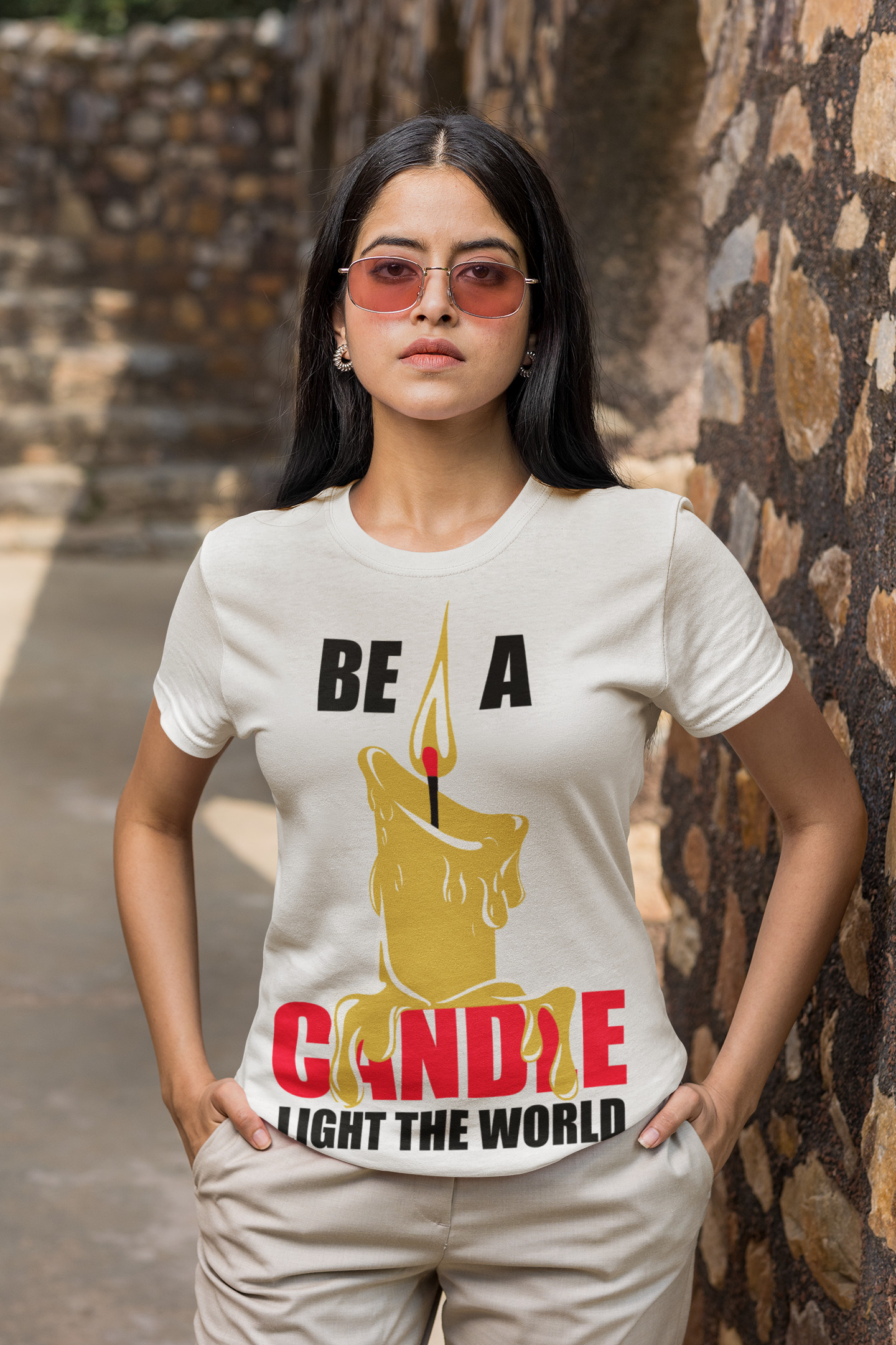 Be A Candle Short Sleeve T-Shirt